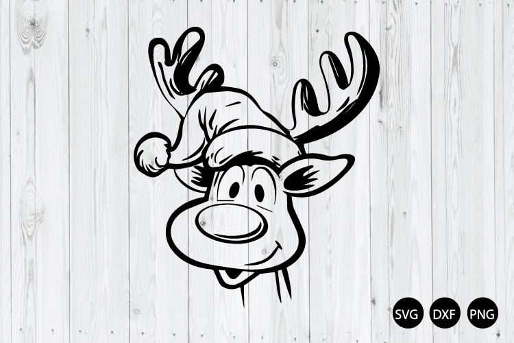 Reindeer Christmas Svg Image 12