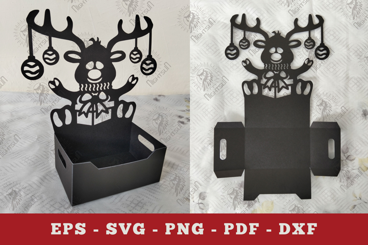 Christmas Reindeer Clipart Image 9