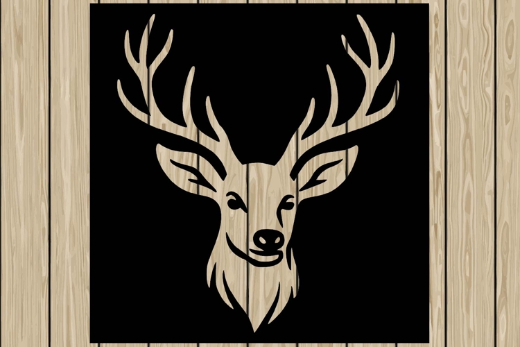 Reindeer Silhouette Image 16