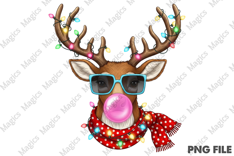 Christmas Reindeer PNG