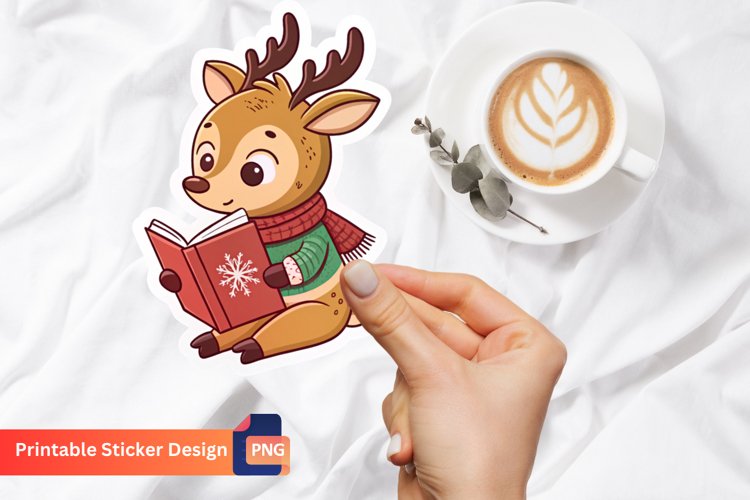 Reindeer Clipart Image 9