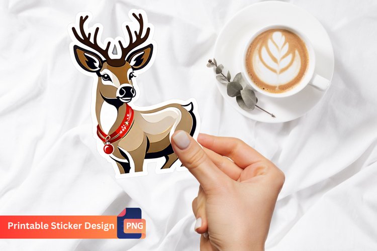 Reindeer Clipart Image 24
