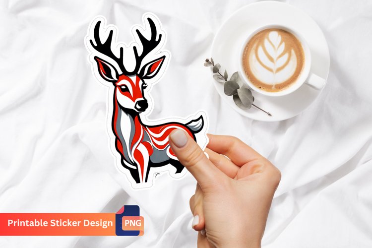 Reindeer Clipart Image 5