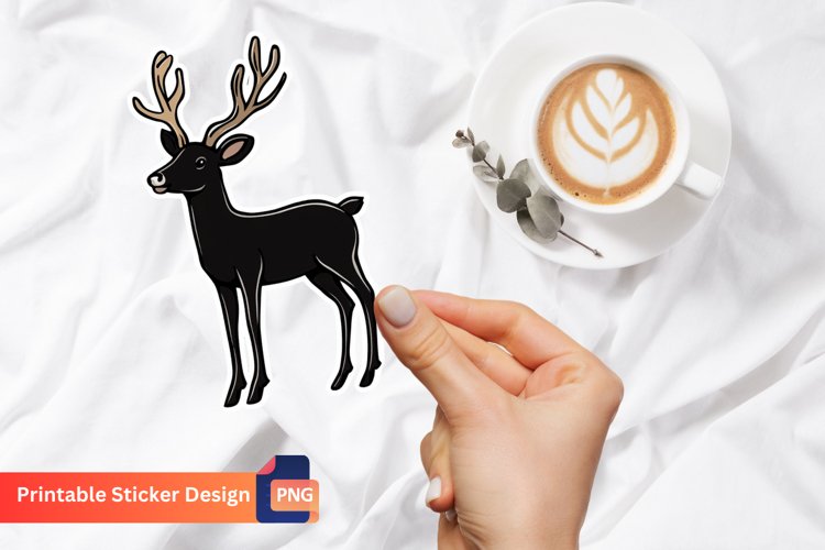 Reindeer Clipart Image 22