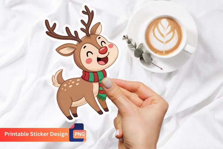 Reindeer Clipart Image 6