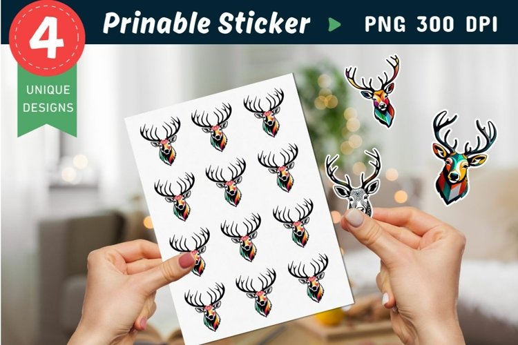 Reindeer Clipart Image 11