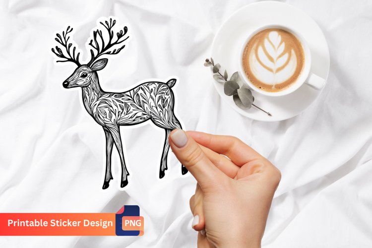 Reindeer Clipart Image 21