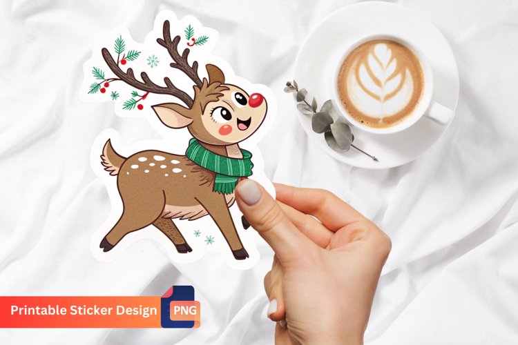 Reindeer Clipart Image 7