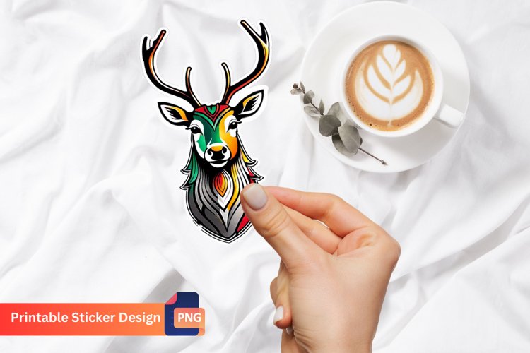 Reindeer Clipart Image 6