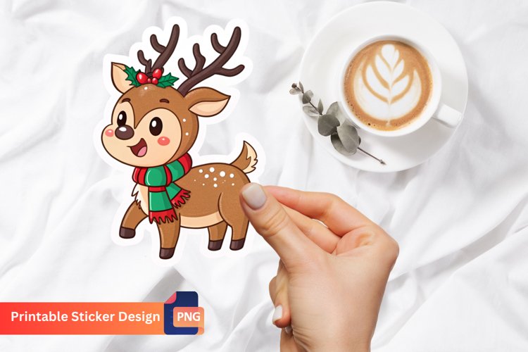 Reindeer Clipart Image 8
