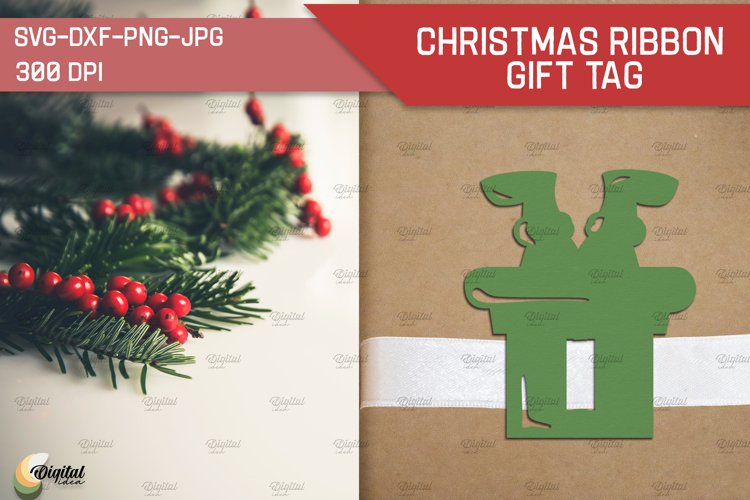 Christmas Tag Svg Image 14