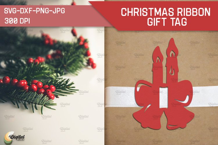 Christmas Tag Svg Image 3