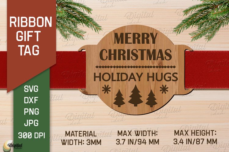 Christmas Tag Svg Image 24