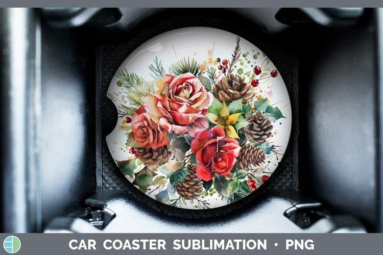 Car Coaster Sublimation Designs