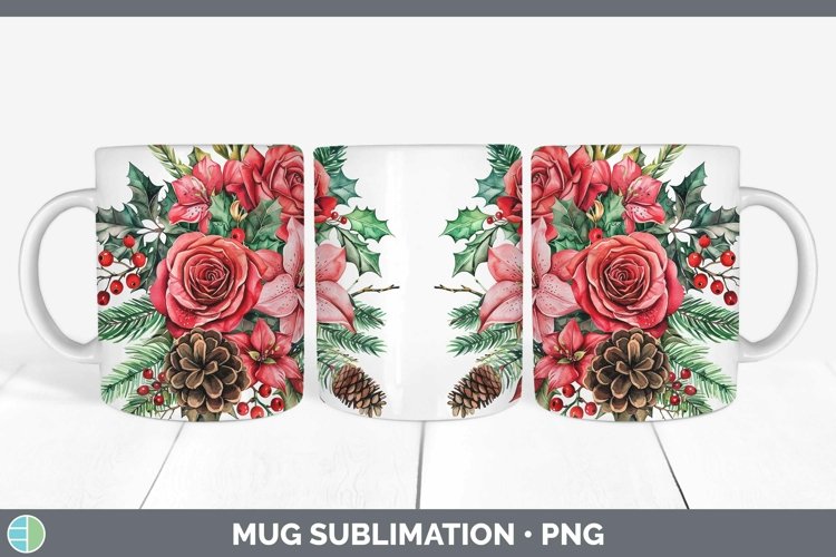 GorgeousChristmas Mug Wrap design.