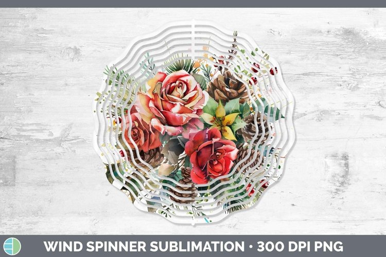 GorgeousChristmas Wind Spinner design.