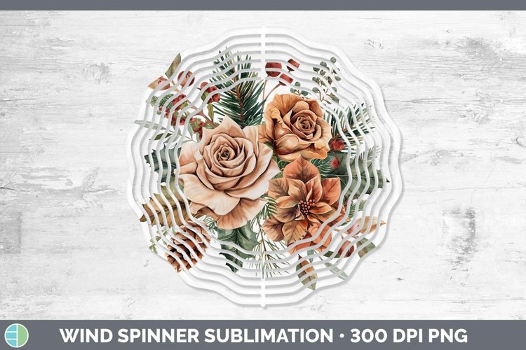 GorgeousChristmas Wind Spinner design.