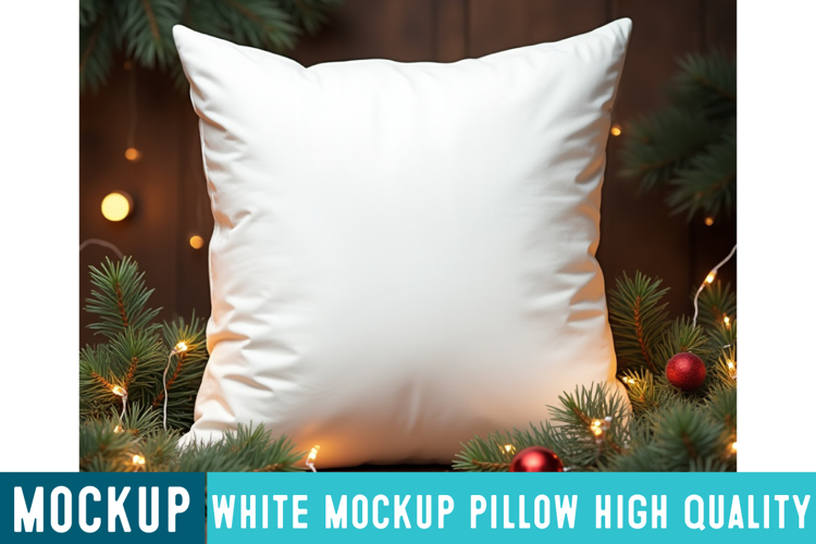 White mockup,Halloween pillow Mockup,Fall Pillow Mockup