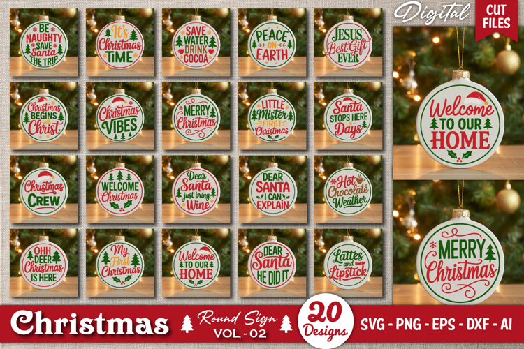 Funny Christmas Ornament Svg Image 12