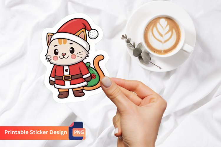 Cute Santa Clipart Image 16
