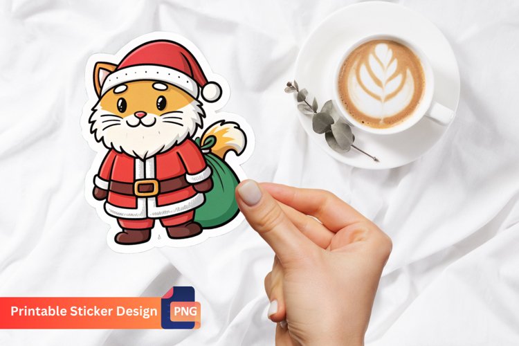 Cute Santa Clipart Image 15