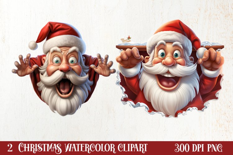 Santa Claus Clipart Image 14