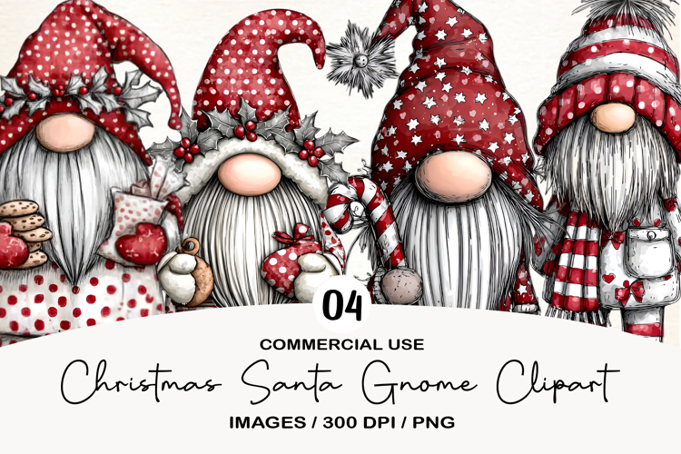 Santa Christmas Clipart Image 4