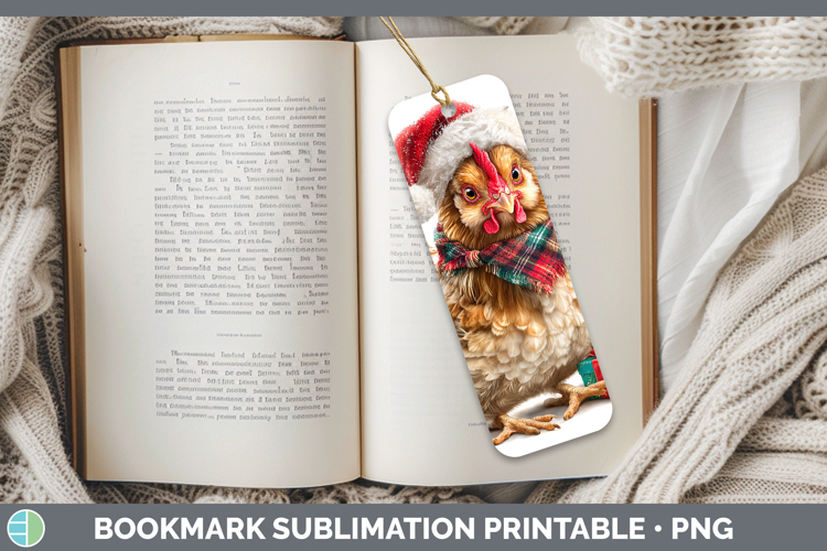 Printable Christmas Bookmark Image 7