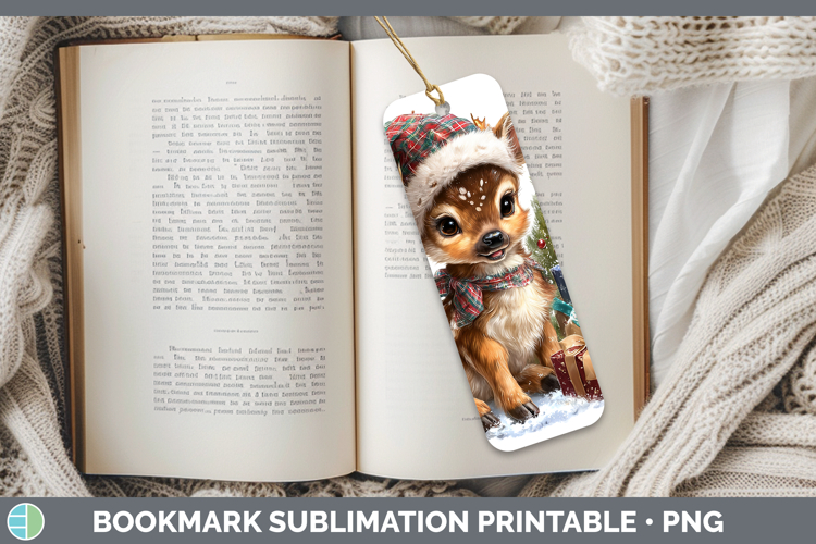 Printable Christmas Bookmark Image 5