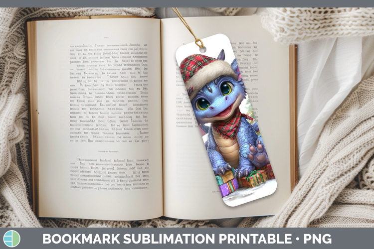 Printable Christmas Bookmark Image 22