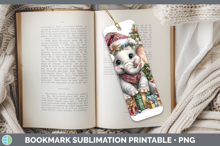 Printable Christmas Bookmark Image 23
