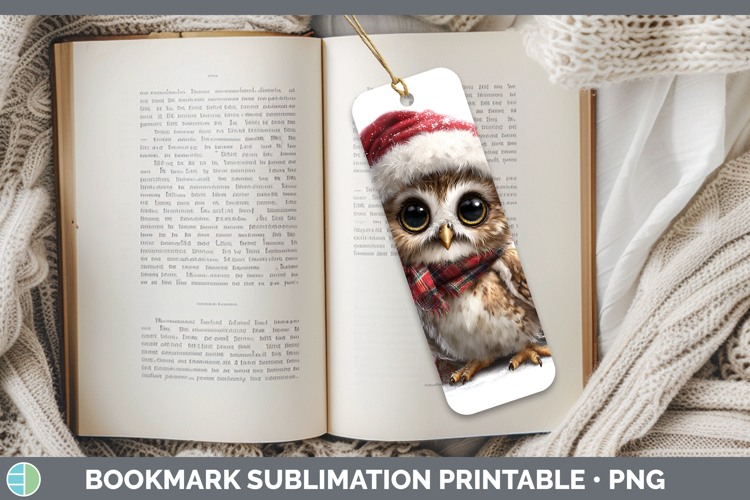 Printable Christmas Bookmark Image 11