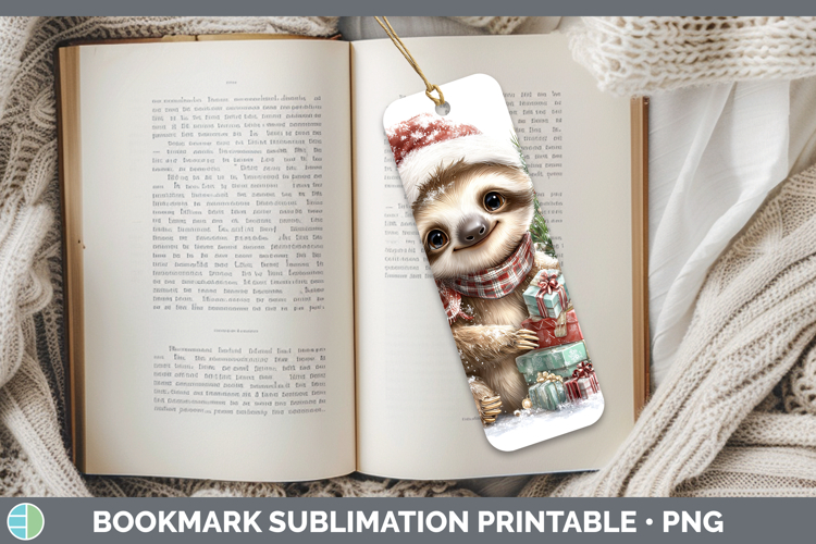 Printable Christmas Bookmark Image 6