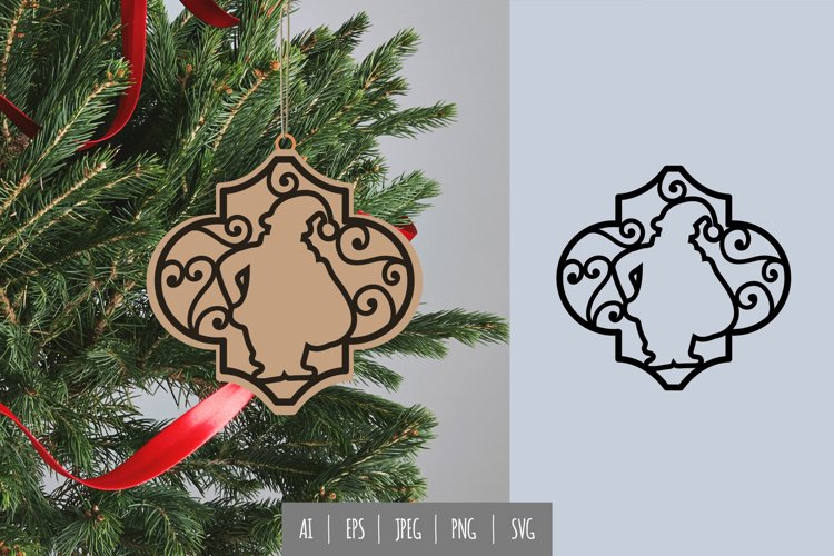 3D Christmas SVG Image 7