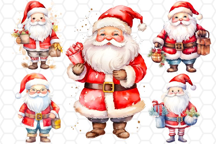 Santa Claus Clipart Image 17