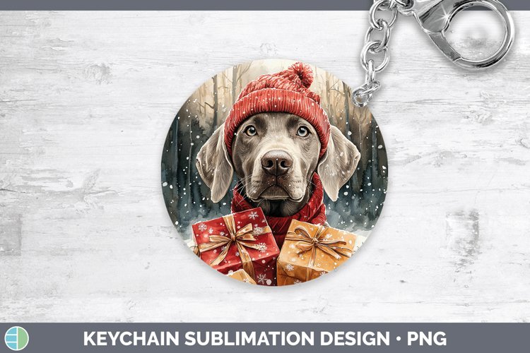 GorgeousChristmas Santa Keychain design.