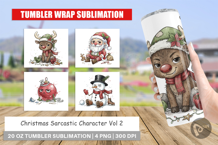 Sarcastic Character Tumbler