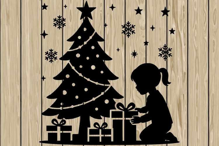 Santa Silhouettes Image 24