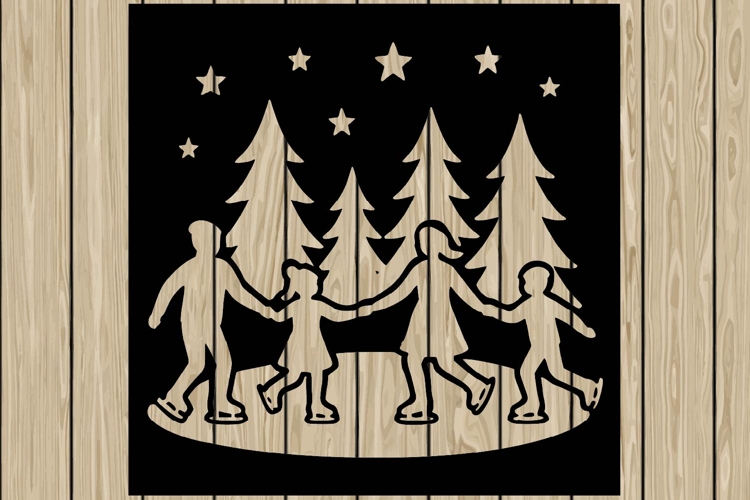 Santa Silhouettes Image 13