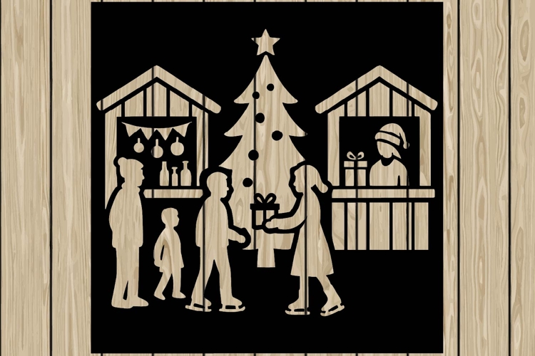 Santa Silhouettes Image 12