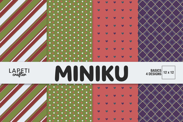 Christmas Scrapbook Paper, 12x12 Digital Backgrounds