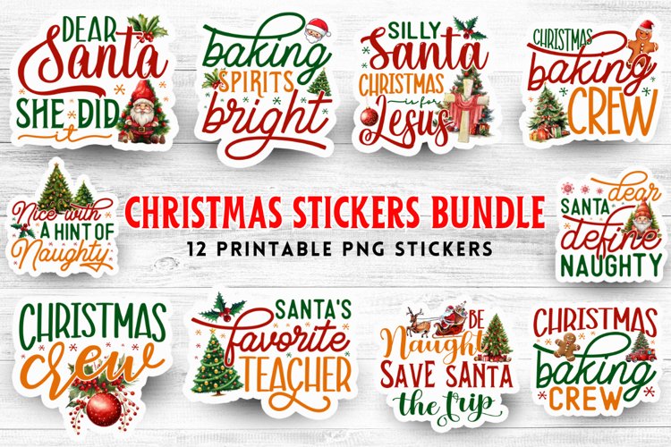 Christmas Stickers Image 21