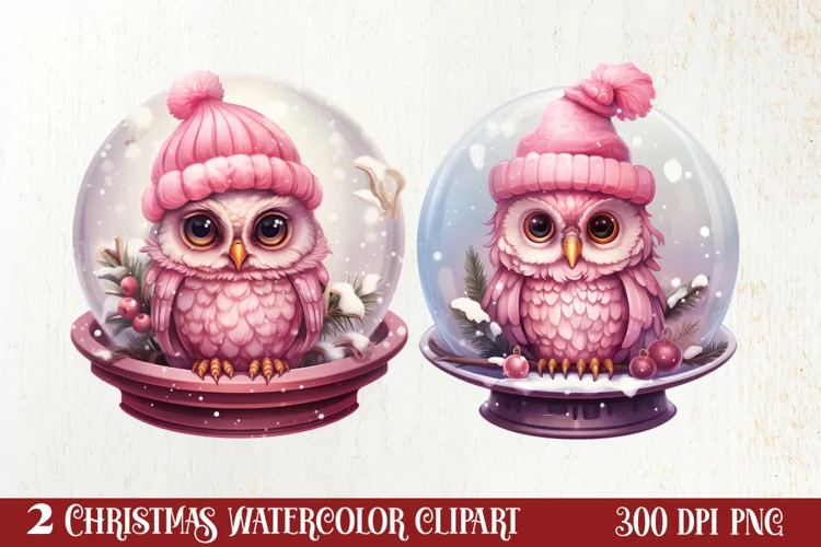 Christmas In Snow Globe Clipart Sublimation, Christmas SVG
