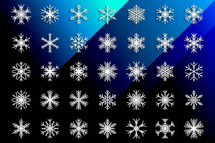 Christmas Snowflakes SVG, Christmas Decor SVG, Snowflake SVG