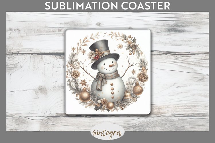 Christmas Snowman Clipart Image 14