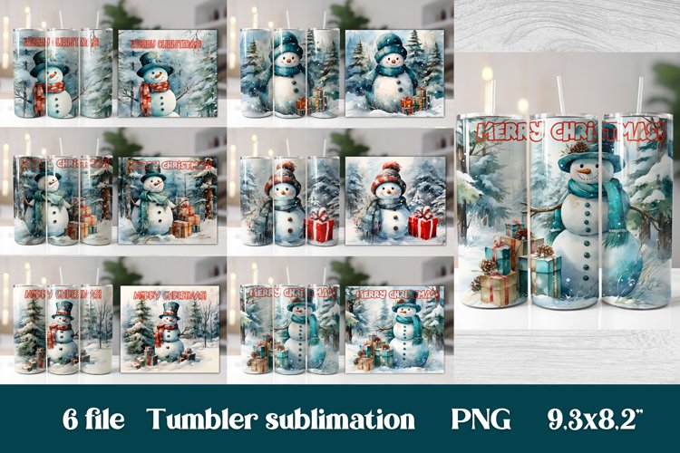 Christmas Tumbler Wrap Image 2