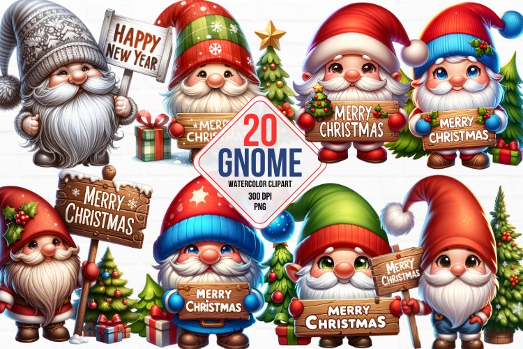 Christmas Watercolor Png Image 9