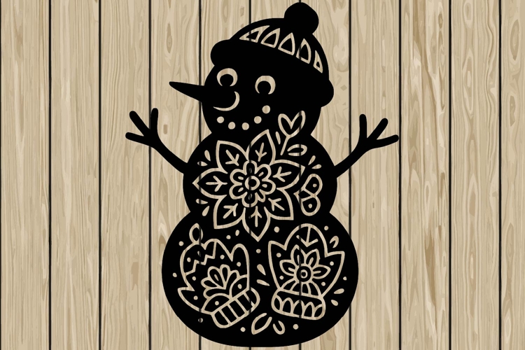 Mandala Silhouette Image 23