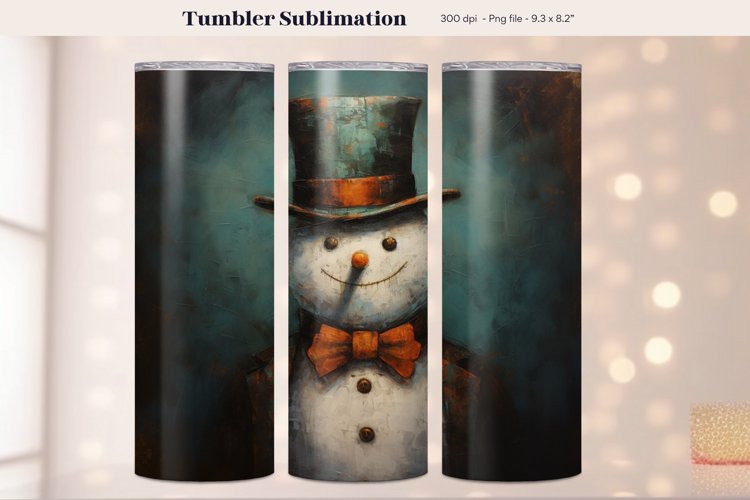 Christmas Tumbler Wrap Image 2