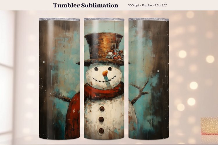 Christmas Tumbler Wrap Image 7